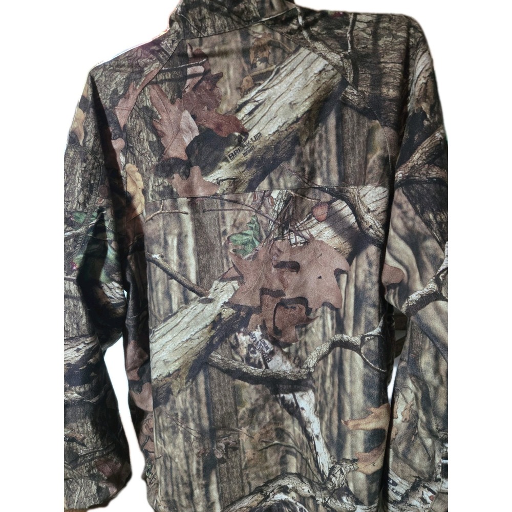 Game Winner Youth XL Camo Hunting Jacket Waterproof Shell Hooded Coat Full Zip - Picture 5 of 7